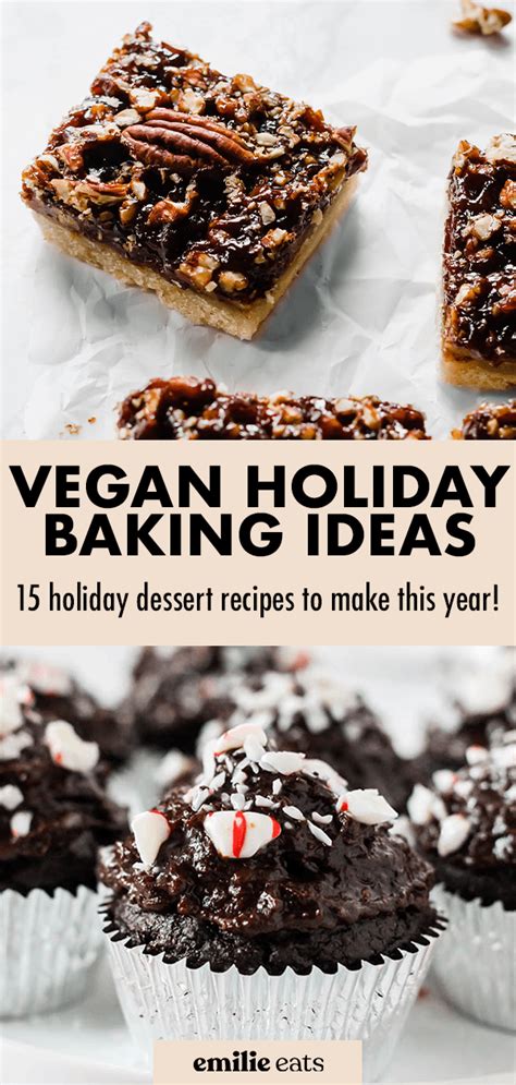 These 15 Vegan Holiday Dessert Recipes Are The Perfect Sweet Treats To Celebrate The Season