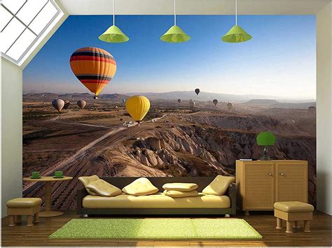 Wall26 Inspiring Beautiful Landscape With Hot Air Balloons