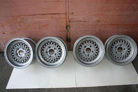 BMW EURO BBS MAHLE CROSS SPOKE ALLOY WHEELS BMW 7x14 5x12 E3 E9 E12 E23