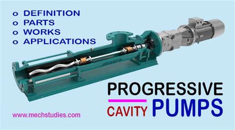 Progressive Cavity Pump Definition Parts Work Applications