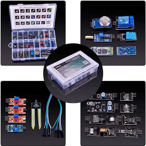 OSOYOO 20in1 Ultimate Sensor Learning Kit For Arduino UNO R3 Mega2560