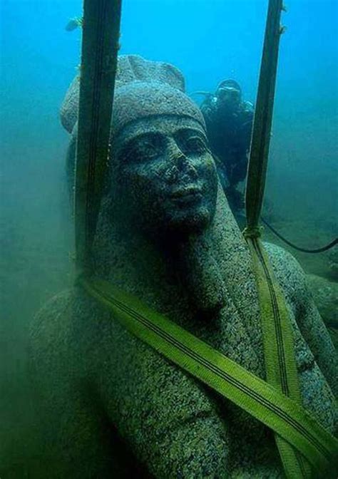 Lost City Found Under Water Alexandria Egypt Underwater City