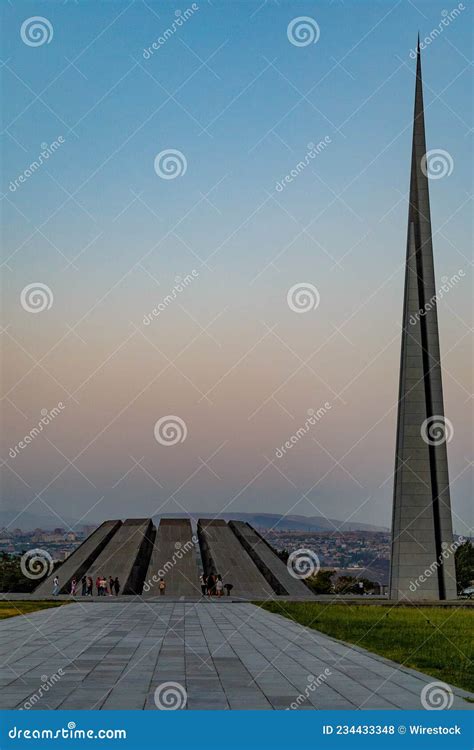 Tsitsernakaberd Armenian Genocide Memorial Monument Museum Yerevan