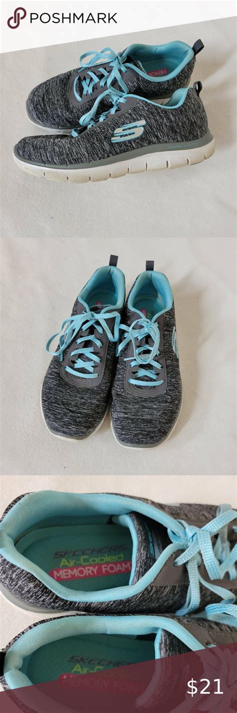 Skechers Air-Cooled Memory Foam Sneakers | Skechers, Memory foam ...