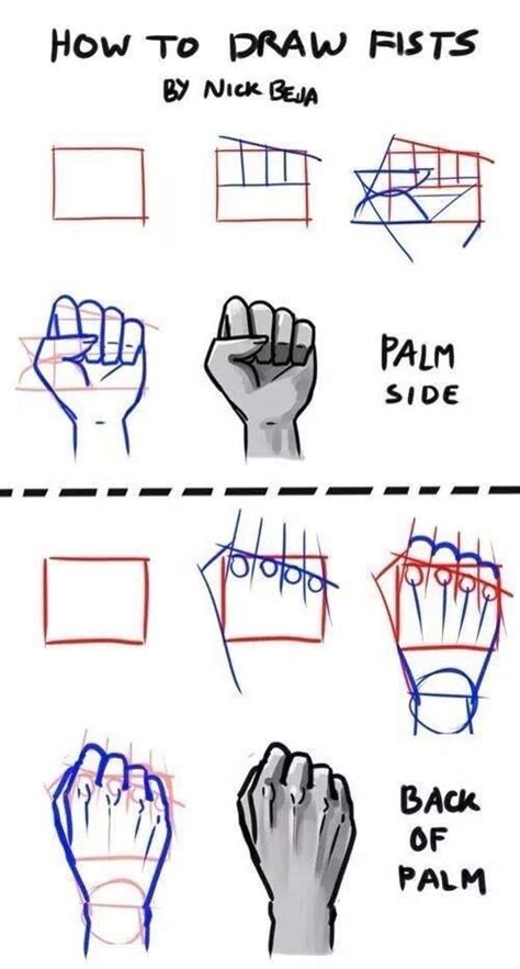 Pin By Cathwulf Q On Bocetos Hand Drawing Reference Drawing Fist