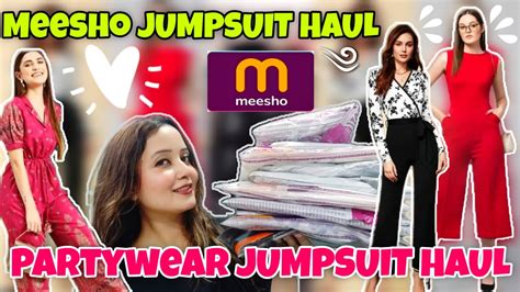 Meesho Jumpsuit Dress Haul Meesho Haul Meesho Jumpsuit Haul