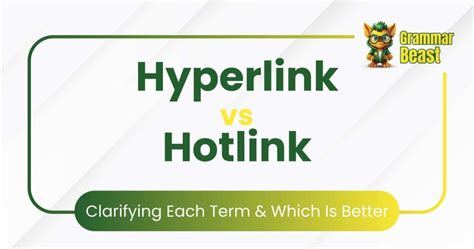 Hyperlink Vs Hotlink Clarifying Each Term Which Is Better