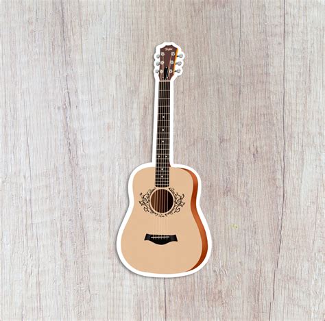 Guitar Sticker Taylor Swift Guitar Sticker Vinyl Sticker For Etsy