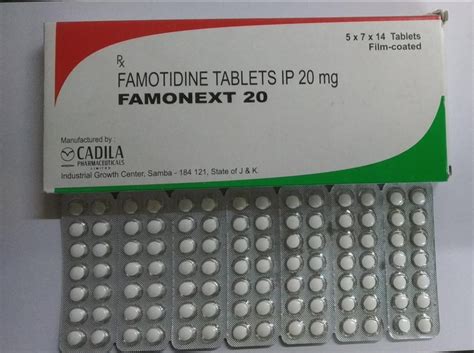 Famotidine Tablet Famtac Latest Price Manufacturers And Suppliers