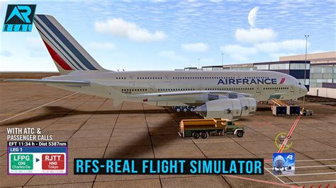 RFS Real Flight Simulator Paris To Tokyo Full Flight Airbus A380