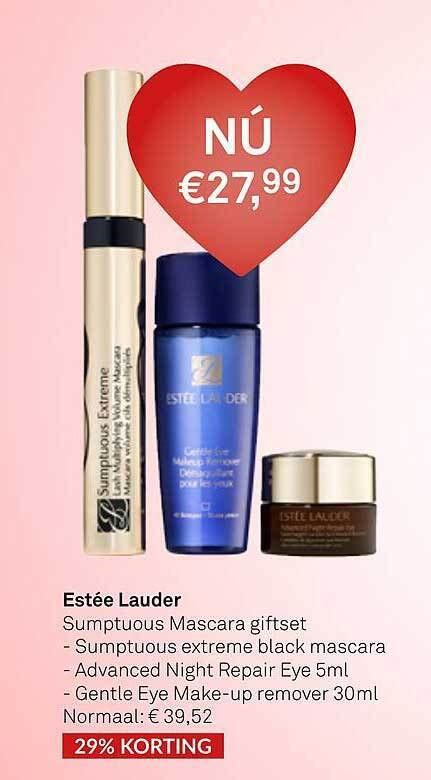 Est E Lauder Sumptuous Mascara Giftset Aanbieding Bij Mooi Parfumerie