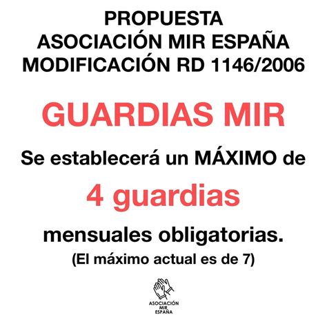 Asociación MIR España on Twitter Hacer guardias de 24 horas puede