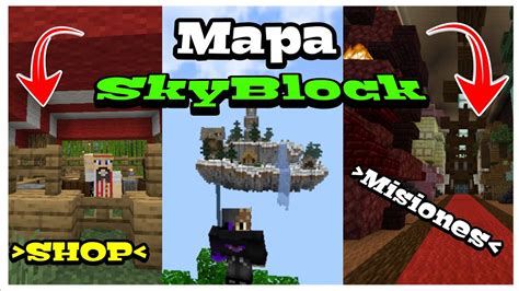 El Mejor Mapa De SkyBlock Para Minecraft Bedrock 1 18 30 YouTube