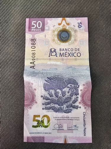 Comprar Billete Pesos Mexicanos Ajolote Serie Doble A