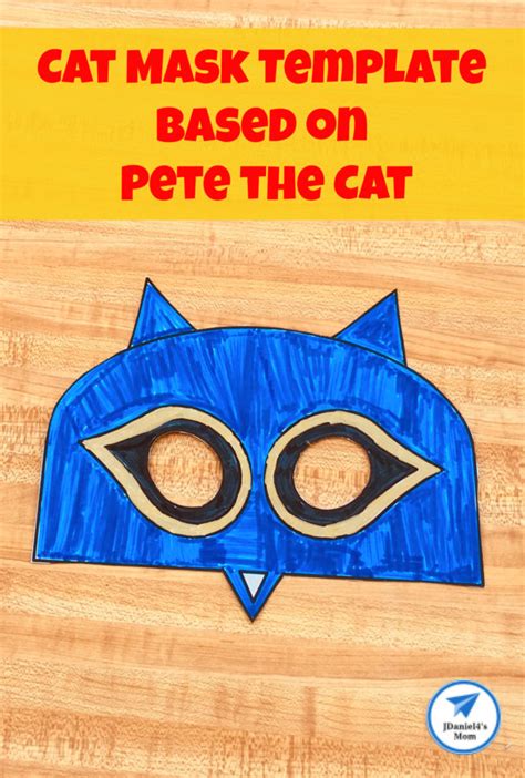 Pete The Cat Mask Template