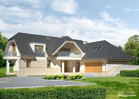 Угловые дома с гаражом (45 фото) - красивые картинки и HD фото