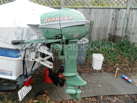 1955 Johnson 10 Hp Qd16 Good Motors