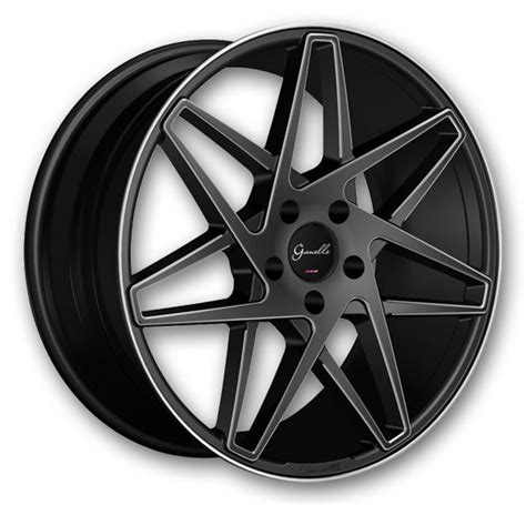 Gianelle Wheels Parma Gloss Black