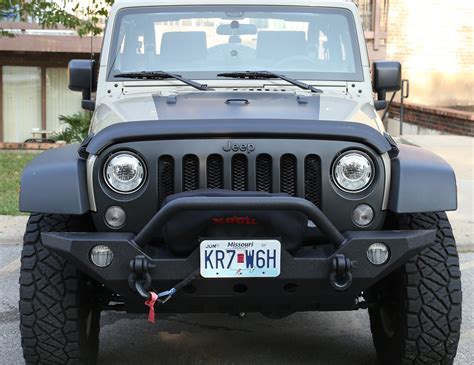 Rugged Ridge Bug Deflector In Matte Black For Jeep