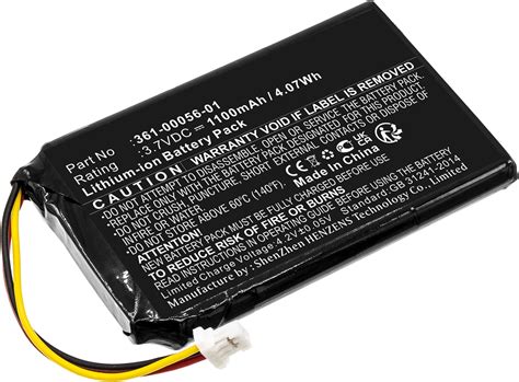 Amazon Synergy Digital GPS Battery Compatible With Garmin 361