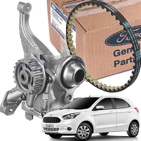 Kit Bomba De Óleo E Correia Da Bomba Original Ford Ka 1 0 3 Cilindros