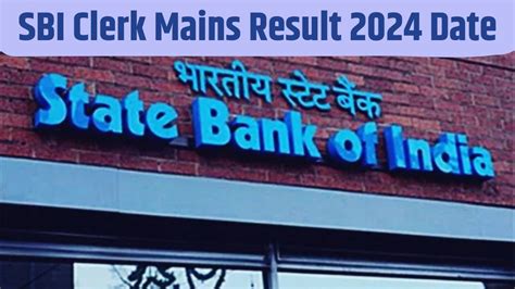 Sbi Clerk Mains Result Declared Soon Sarkari Result Check Sbi