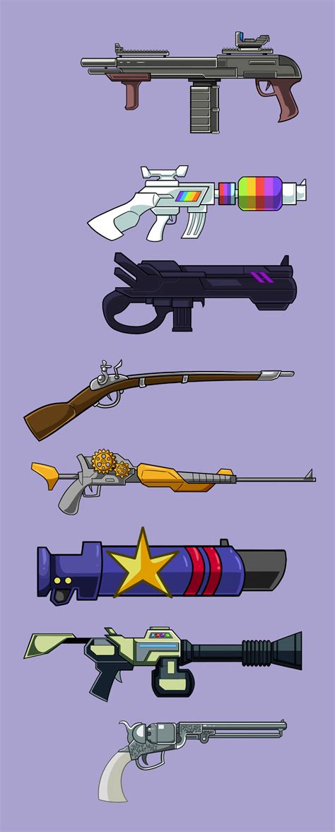 Terraria weapons by MechanicalFirefly on DeviantArt