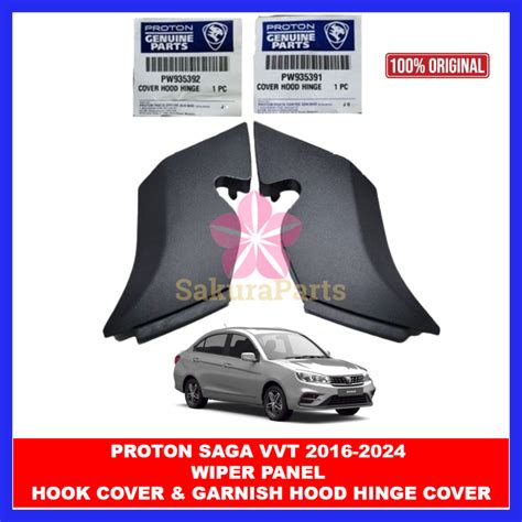 Proton Saga Vvt Wiper Panel Hook Cover Garnish Hood Hinge