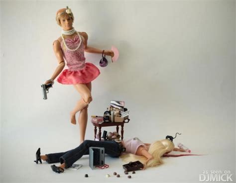 Evil Barbie Living The Dream Barbie Funny Bad Barbie Barbie Diorama