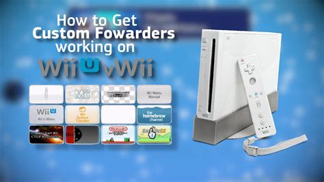 How To Get Custom Forwarders Working On Vwii Wii U Homebrew Youtube