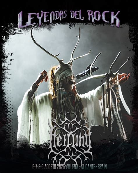 Heilung Nuevo Cabeza De Cartel De Leyendas Del Rock 2025 Un Viaje