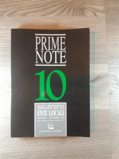 Prime Note N Ottobre Sulle Disposizioni Normative Per Gli Enti