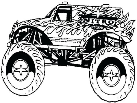 Max D Monster Truck Coloring Pages at GetColorings.com | Free printable ...