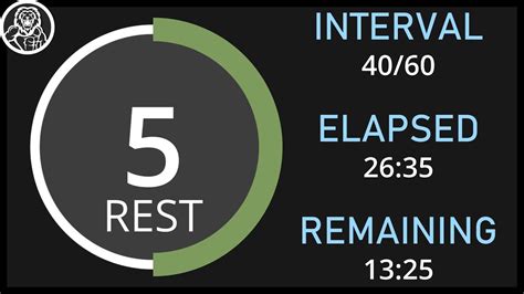 WORKOUT INTERVAL TIMER 30 Sec Intervals 10 Sec Rest 30 Min Active