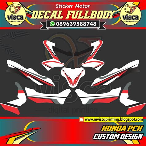 Jual Decal HONDA PCX Decal HONDA PCX Decal PCX Full Body PCX CUSTOM