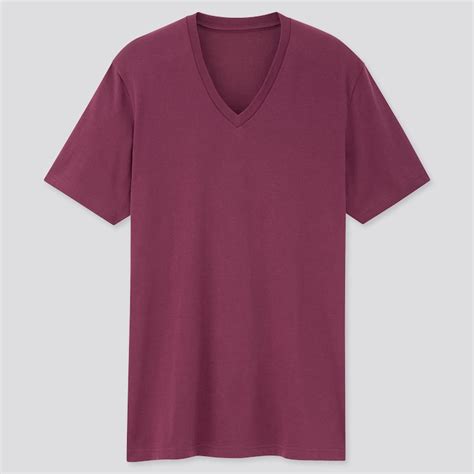 Uniqlo Dry Colour V Neck T Shirt 2020 Season Stylehint