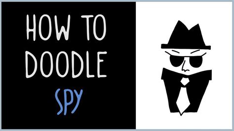 How To Draw A Spy Drawing Tips Youtube