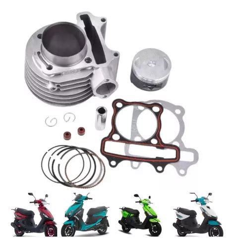 Cilindro Completo Motoneta Vgo Xs X Gts Env O Gratis