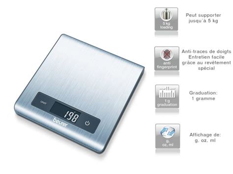 Beurer Ks Kitchen Scale At