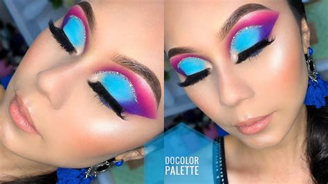 MAQUILLAJE HALF CUT CREASE ROSADO CELESTE 2020 YouTube