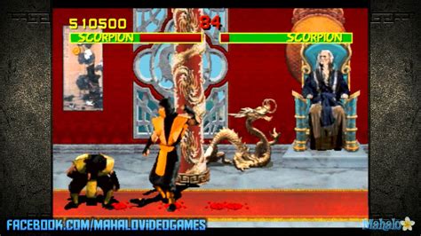 Mortal Kombat Arcade Kollection Walkthrough Scorpion Mirror Match