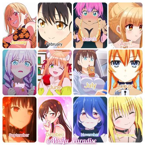 Waifu Paradise On Twitter Who S Your Waifu This Time