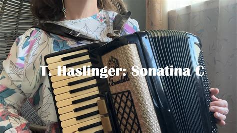 Tobias Haslinger Sonatina In C Major YouTube