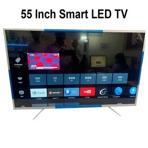 Black 55 Inch Smart LED TV Plastic At Rs 29500 Piece In Sas Nagar ID