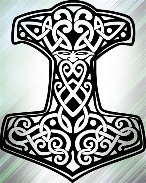 Thor S Hammer Svg Thor S Hammer Svg Png Jpeg Thor S Hammer Design