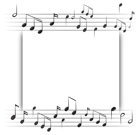 Free Printable Musical Notes Templates