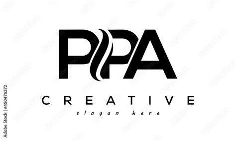 Letter PPA creative logo design vector Stock Vector | Adobe Stock