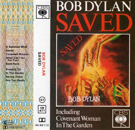 Bob Dylan - Saved (1980, Cassette) | Discogs