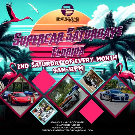 Supercar Saturdays Fla Car Shows