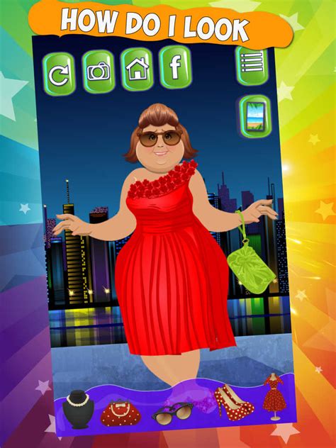 App Shopper: Fat Girl Dress Up - Virtual makeover and beauty salon game ...